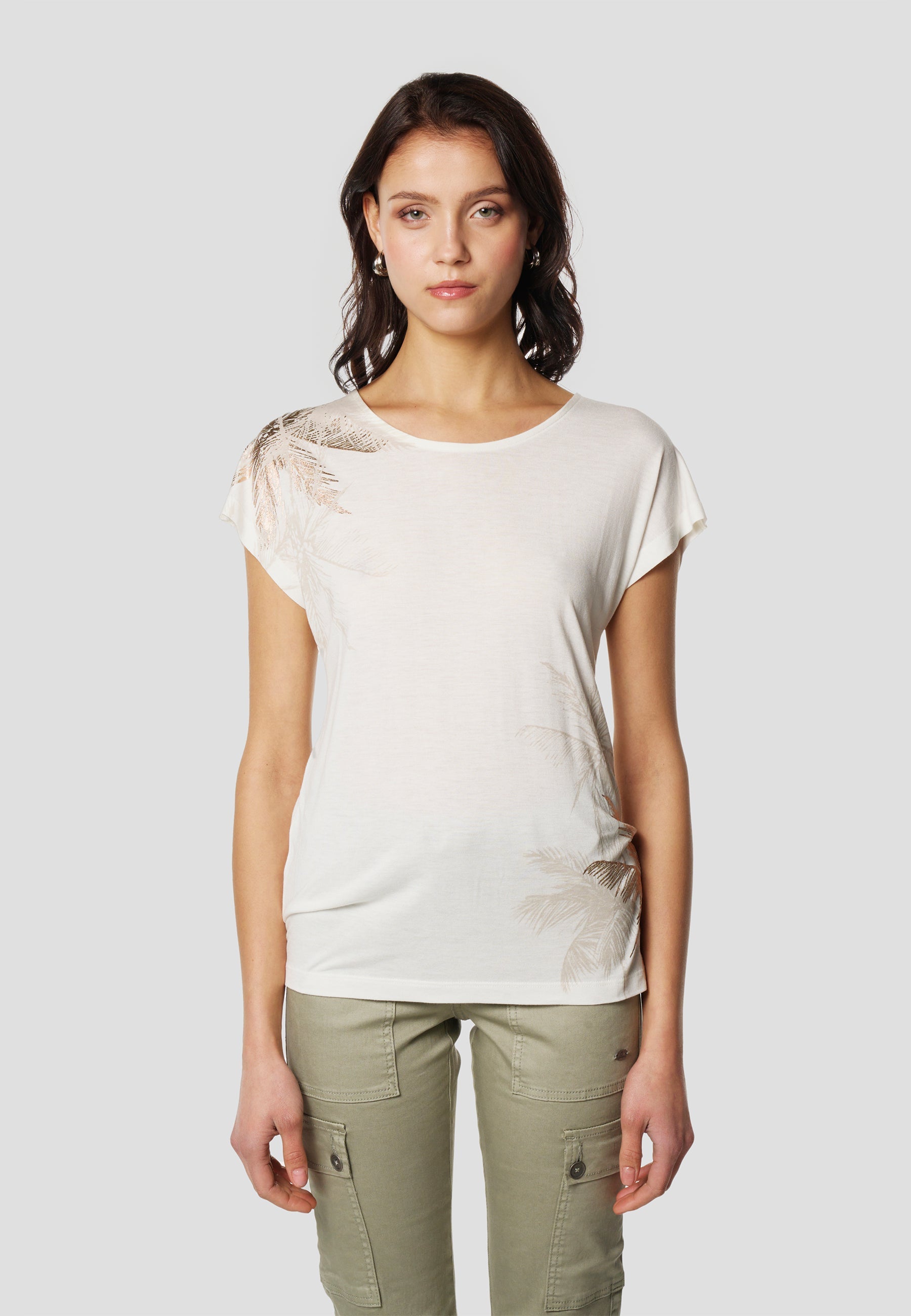 Camiseta Mujer Manga Corta Estampada – Koroshi 2612TP04