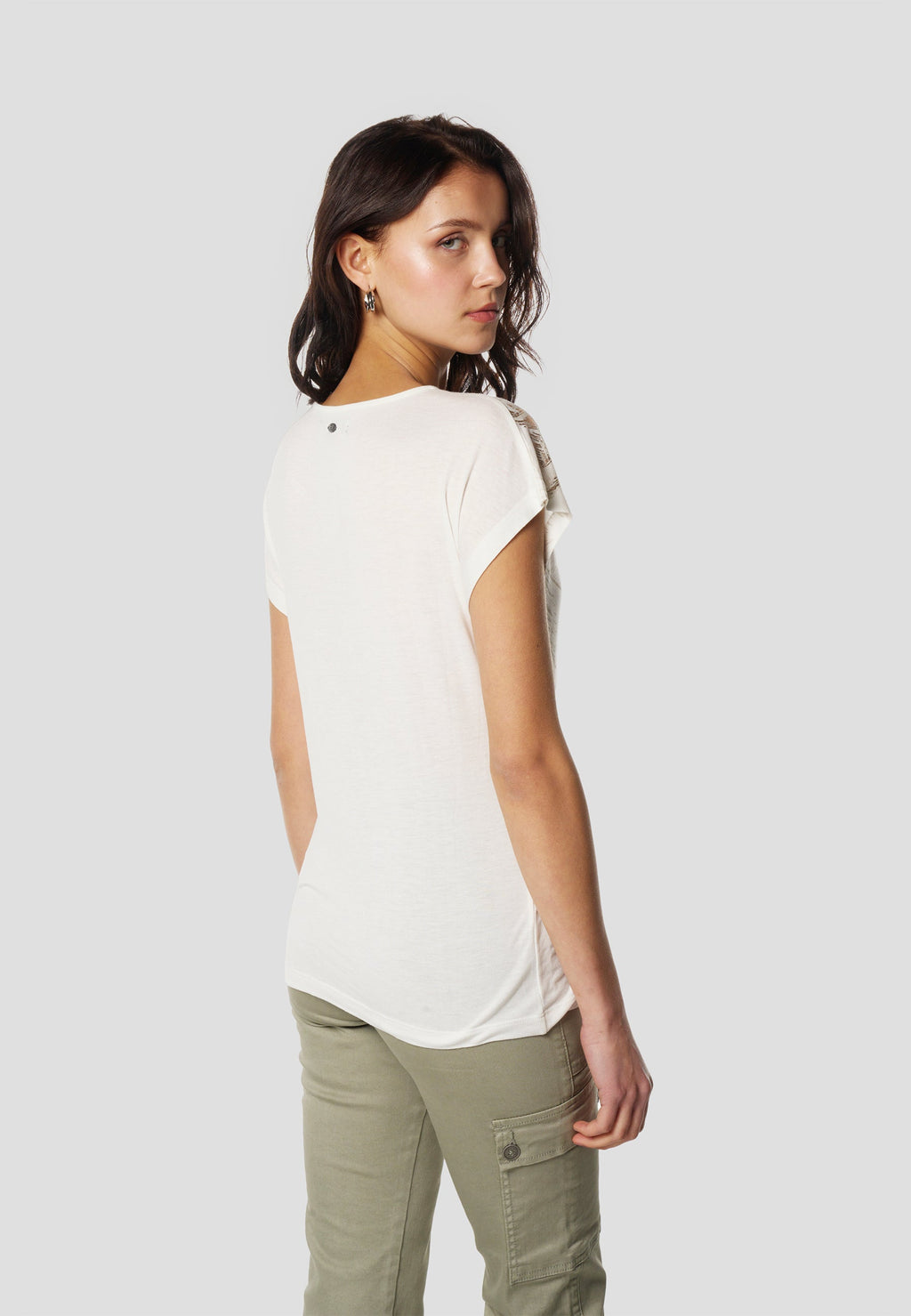 Camiseta Mujer Manga Corta Estampada – Koroshi 2612TP04