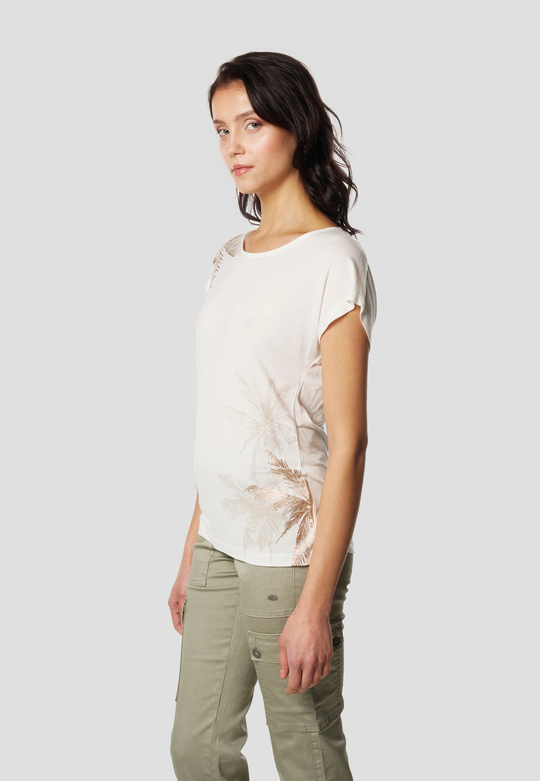 Camiseta Mujer Manga Corta Estampada – Koroshi 2612TP04