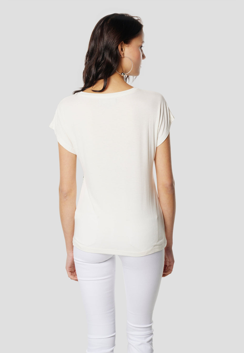 Camiseta Mujer Manga Corta Estampada – Koroshi Cruda
