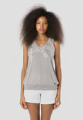 Camiseta Mujer Tirantes Estampada – Koroshi Gris