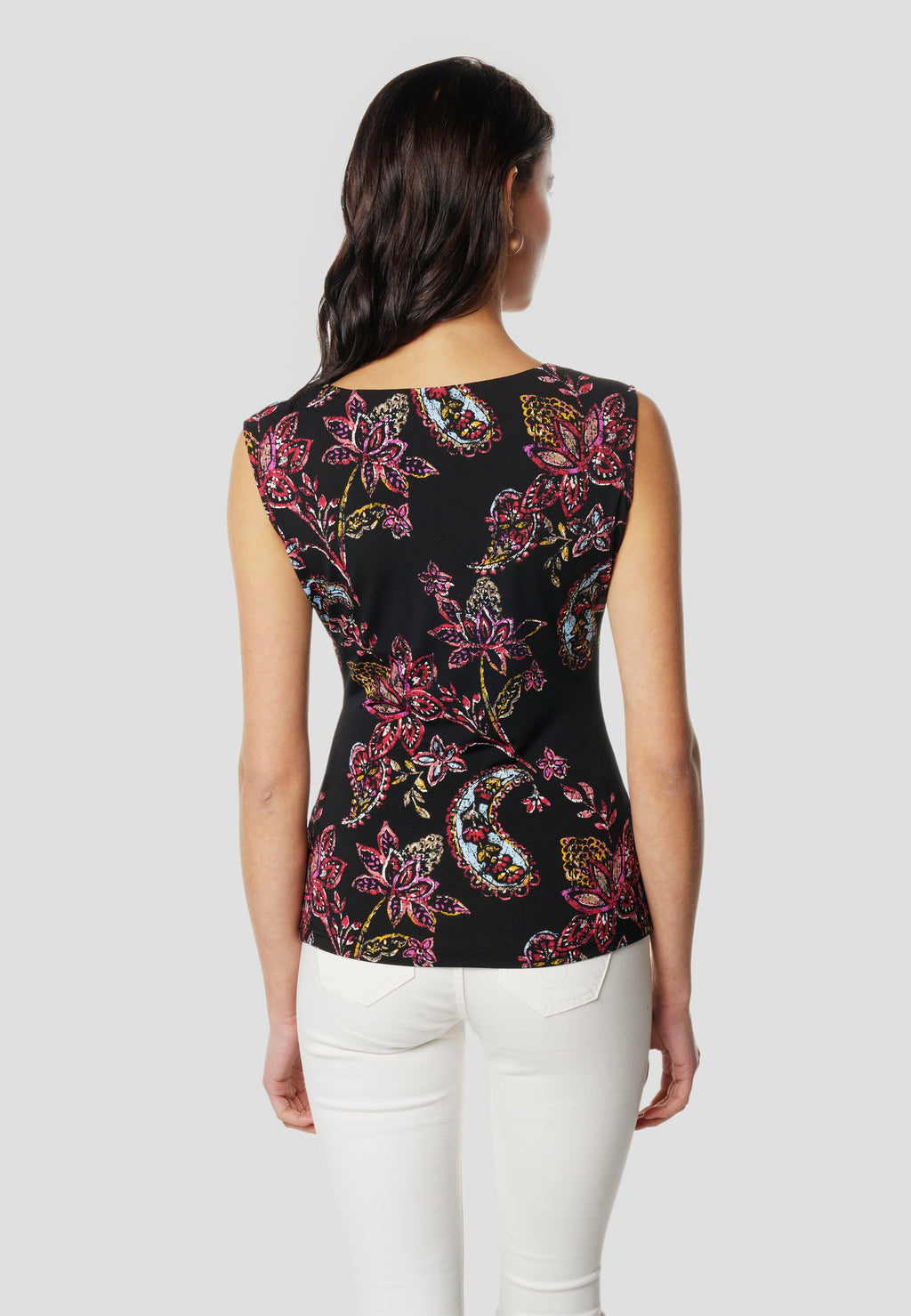 Camiseta Mujer Tirantes Estampada – Koroshi Negra