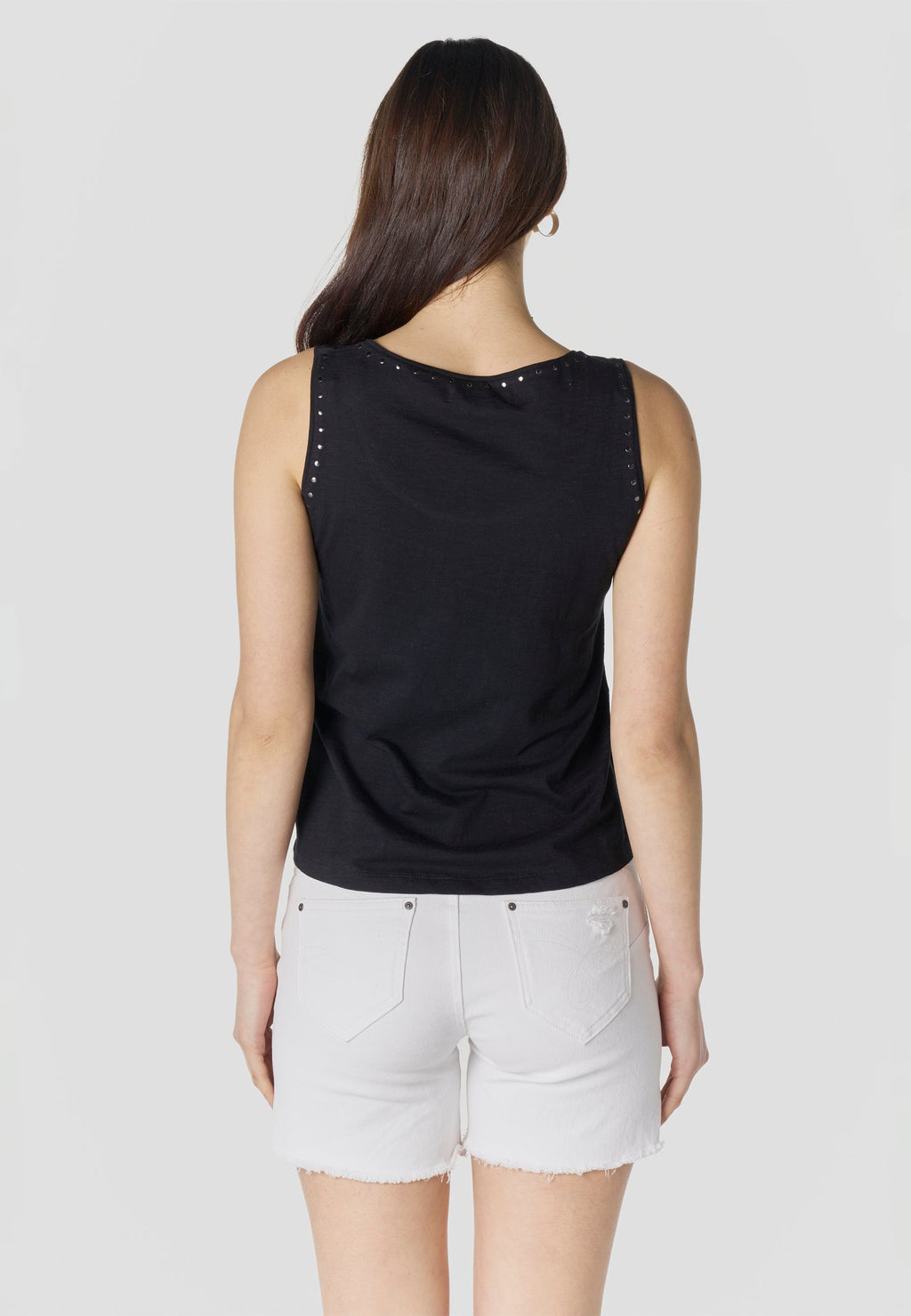 Camiseta Mujer Tirantes con Tachas en Escote – Koroshi 2612TP70
