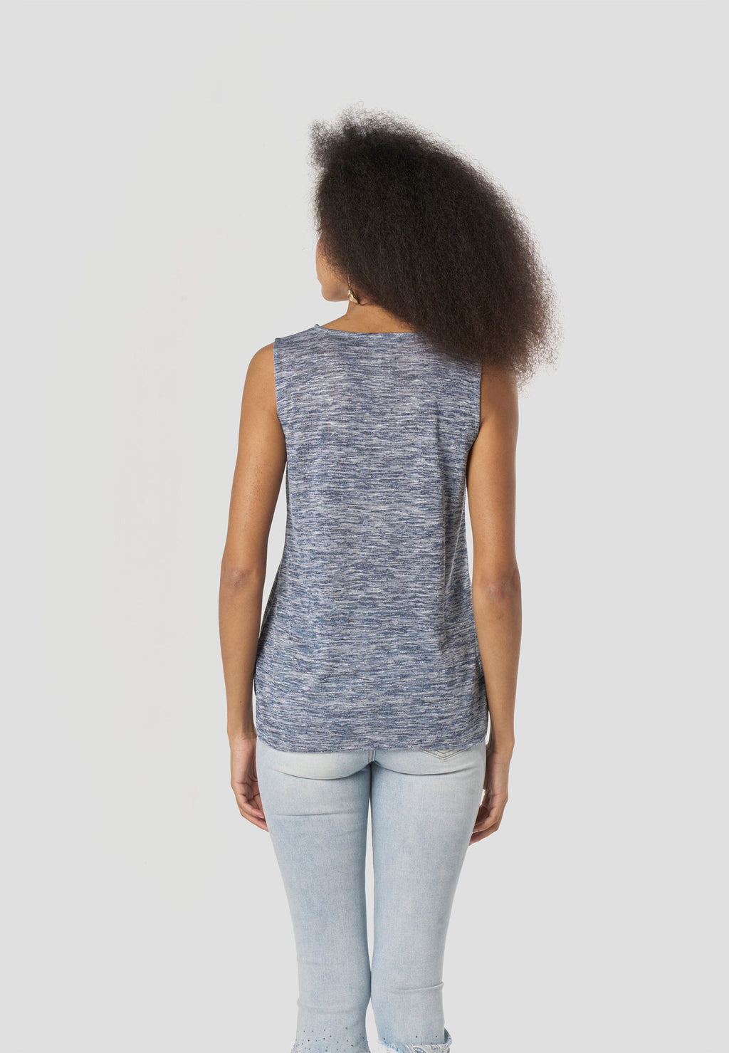 Camiseta Mujer Tirantes Brillos – Koroshi 2612TP74
