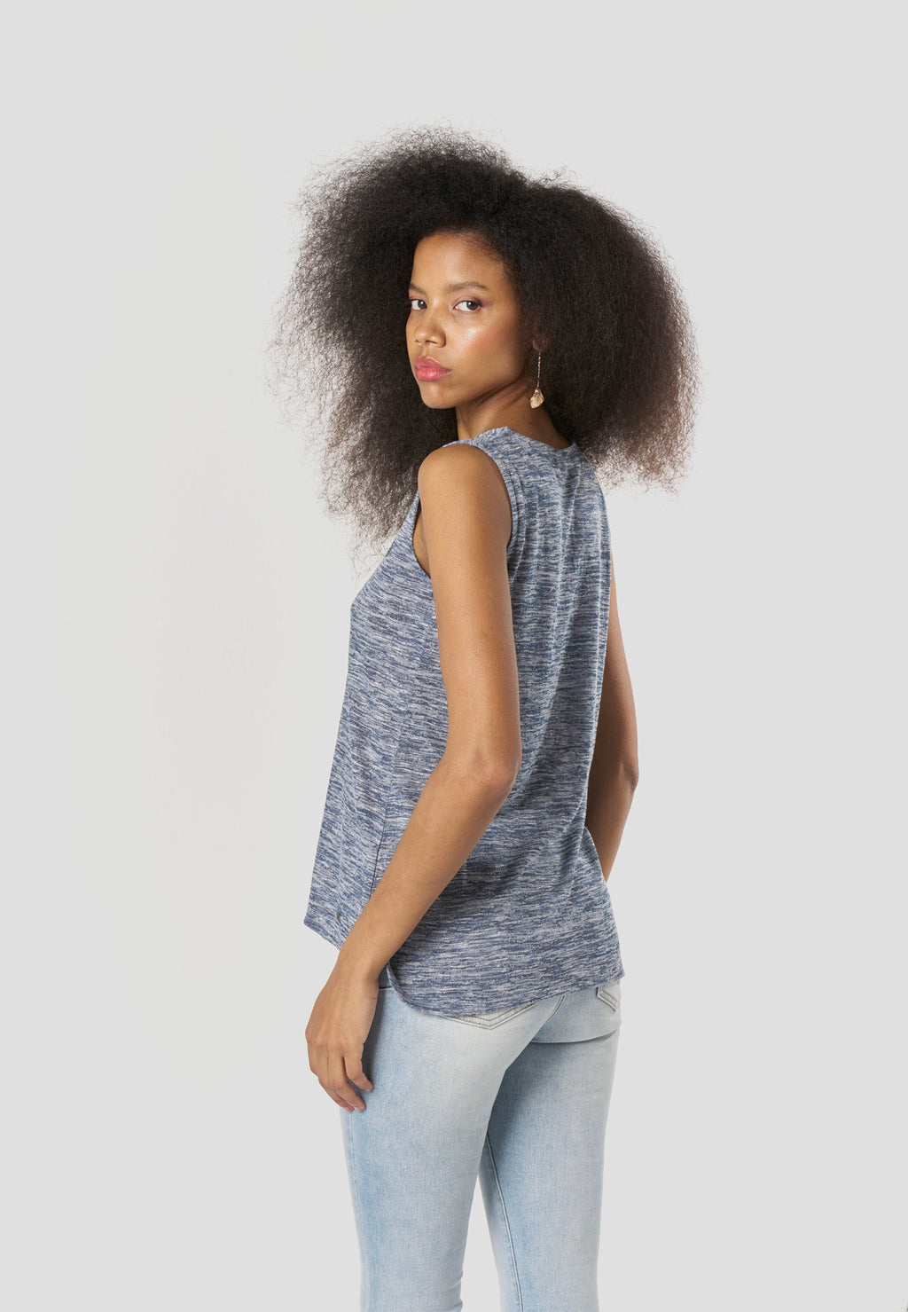 Camiseta Mujer Tirantes Brillos – Koroshi 2612TP74