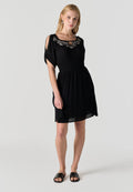 Vestido Mujer Corto Bordado – Koroshi 2612VS15