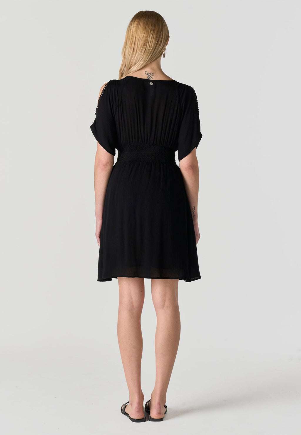 Vestido Mujer Corto Bordado – Koroshi 2612VS15