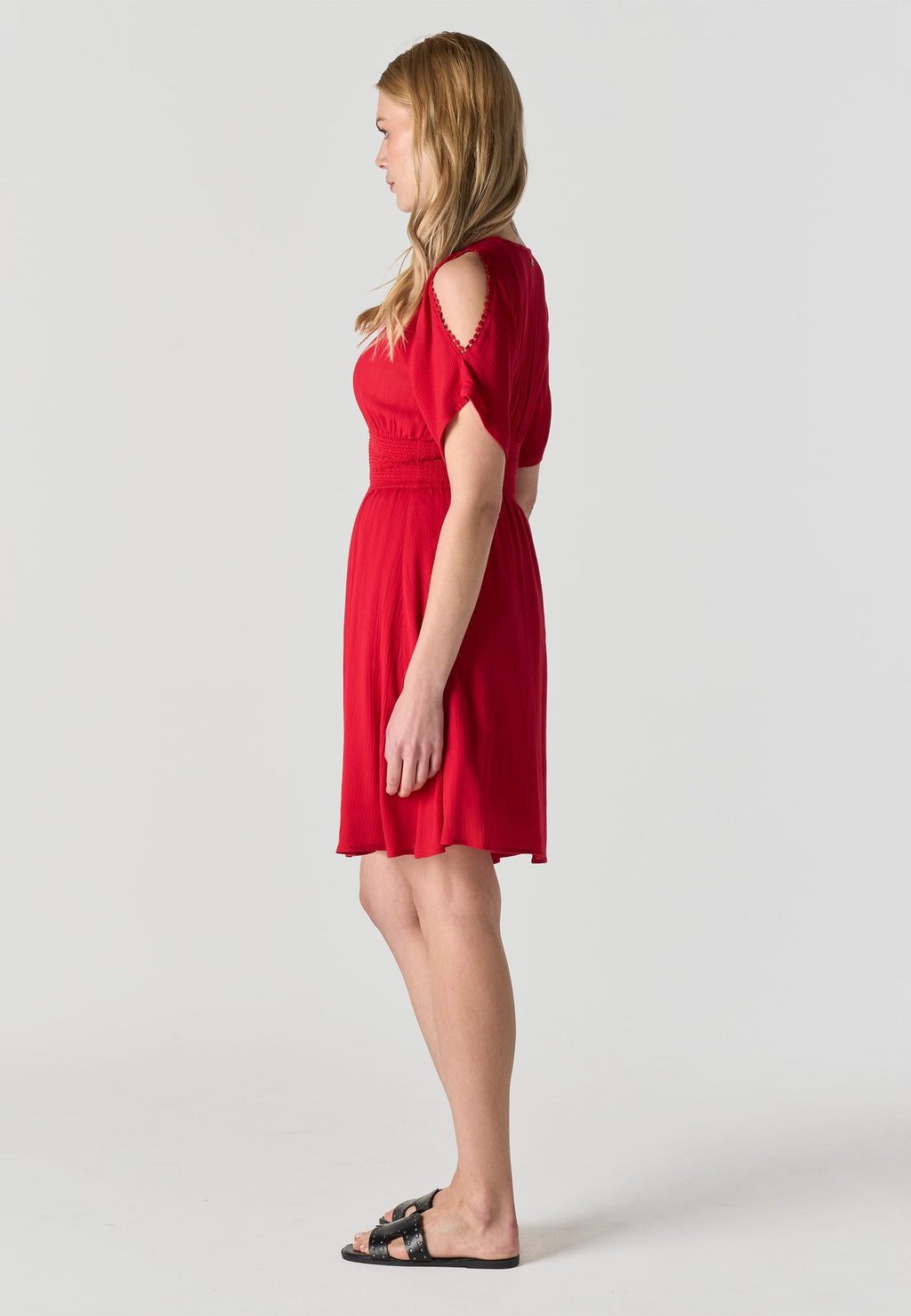 Vestido Mujer Corto Bordado – Koroshi 2612VS15