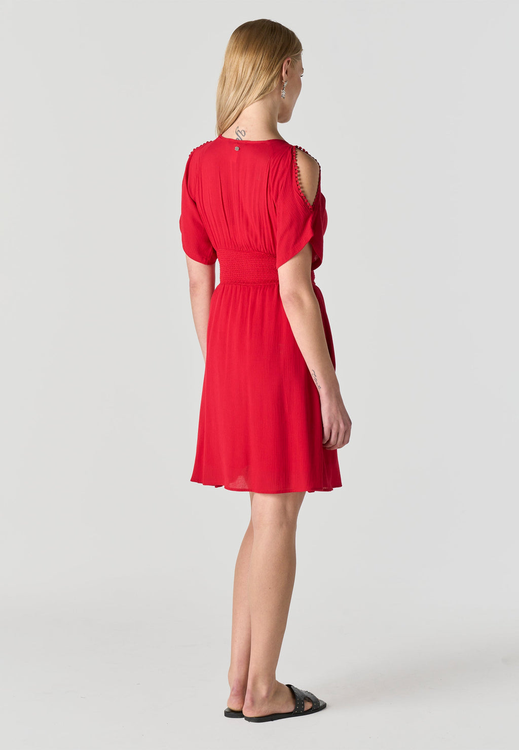 Vestido Mujer Corto Bordado – Koroshi 2612VS15