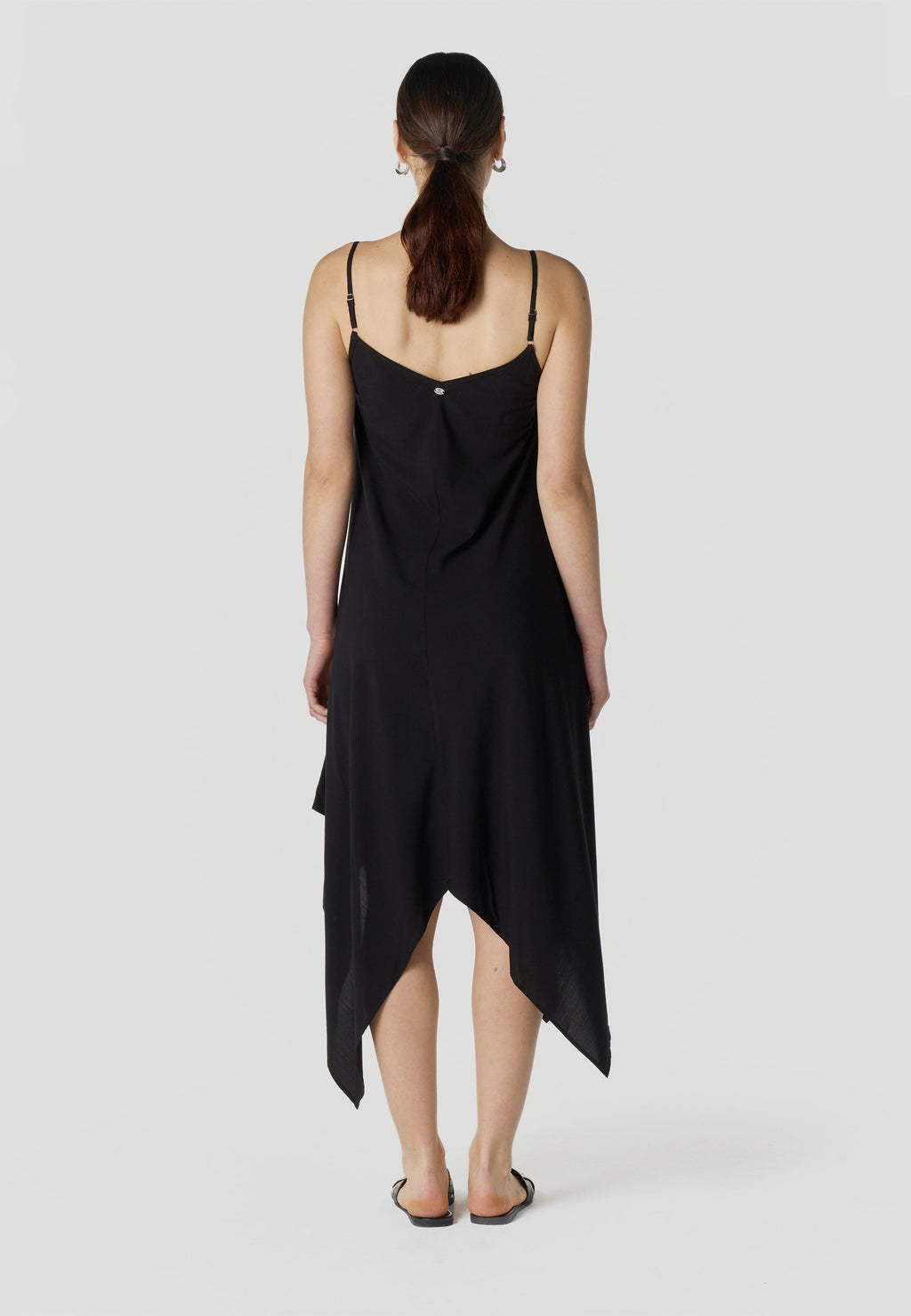 Vestido Mujer Largo Tirantes Estampado Mandala Asimétrico – Koroshi 2612VS91