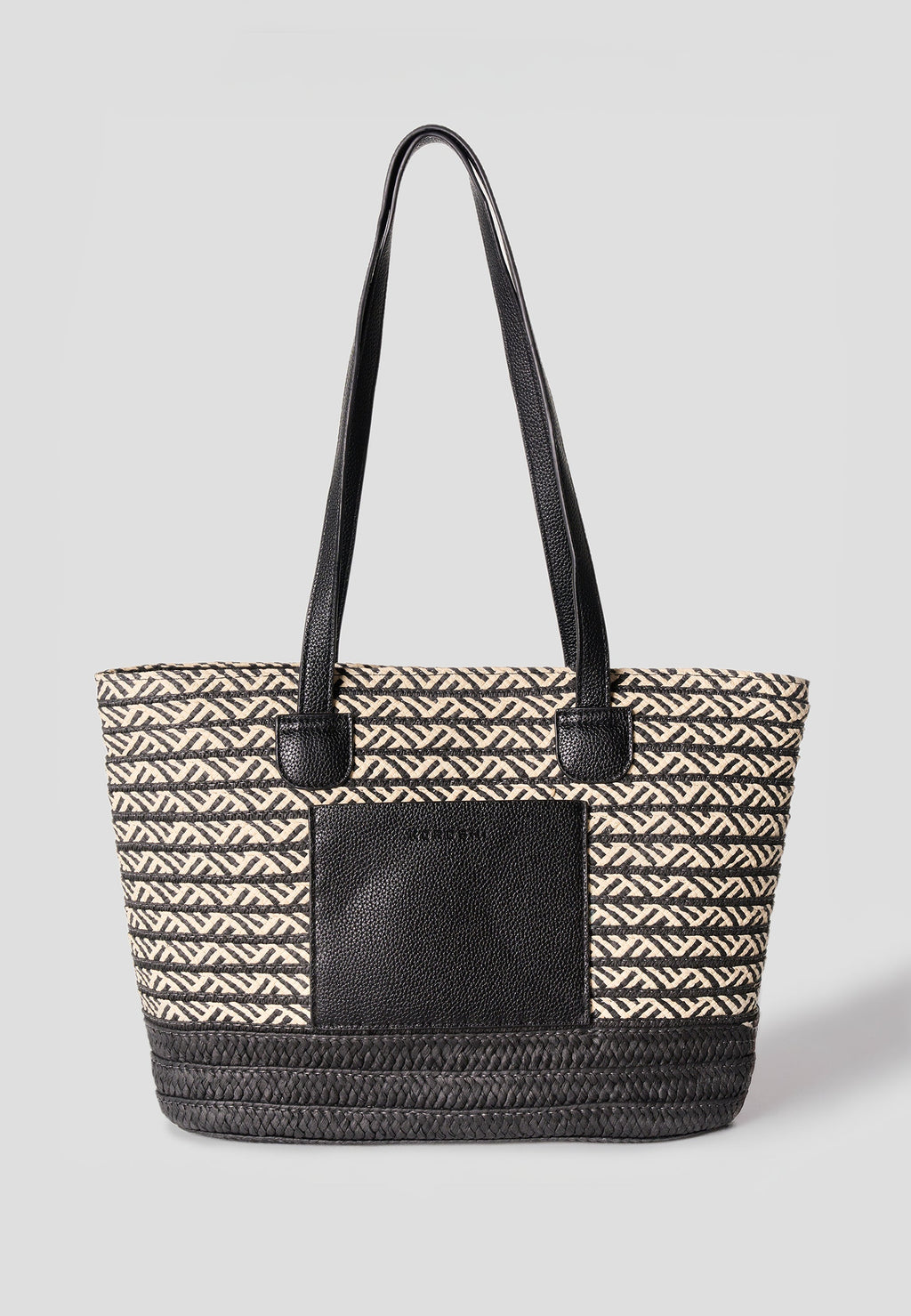 Bolso Shopper Capazo Mujer – Koroshi Negro