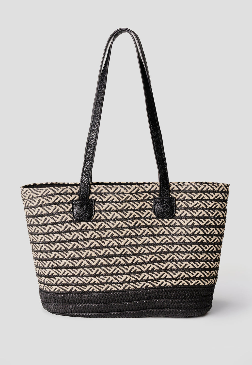 Bolso Shopper Capazo Mujer – Koroshi Negro