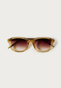 Gafas de Sol Mujer Ovaladas Marrón Montura Pasta Transparente Lentes Degradadas Prot. UV – KOROSHI