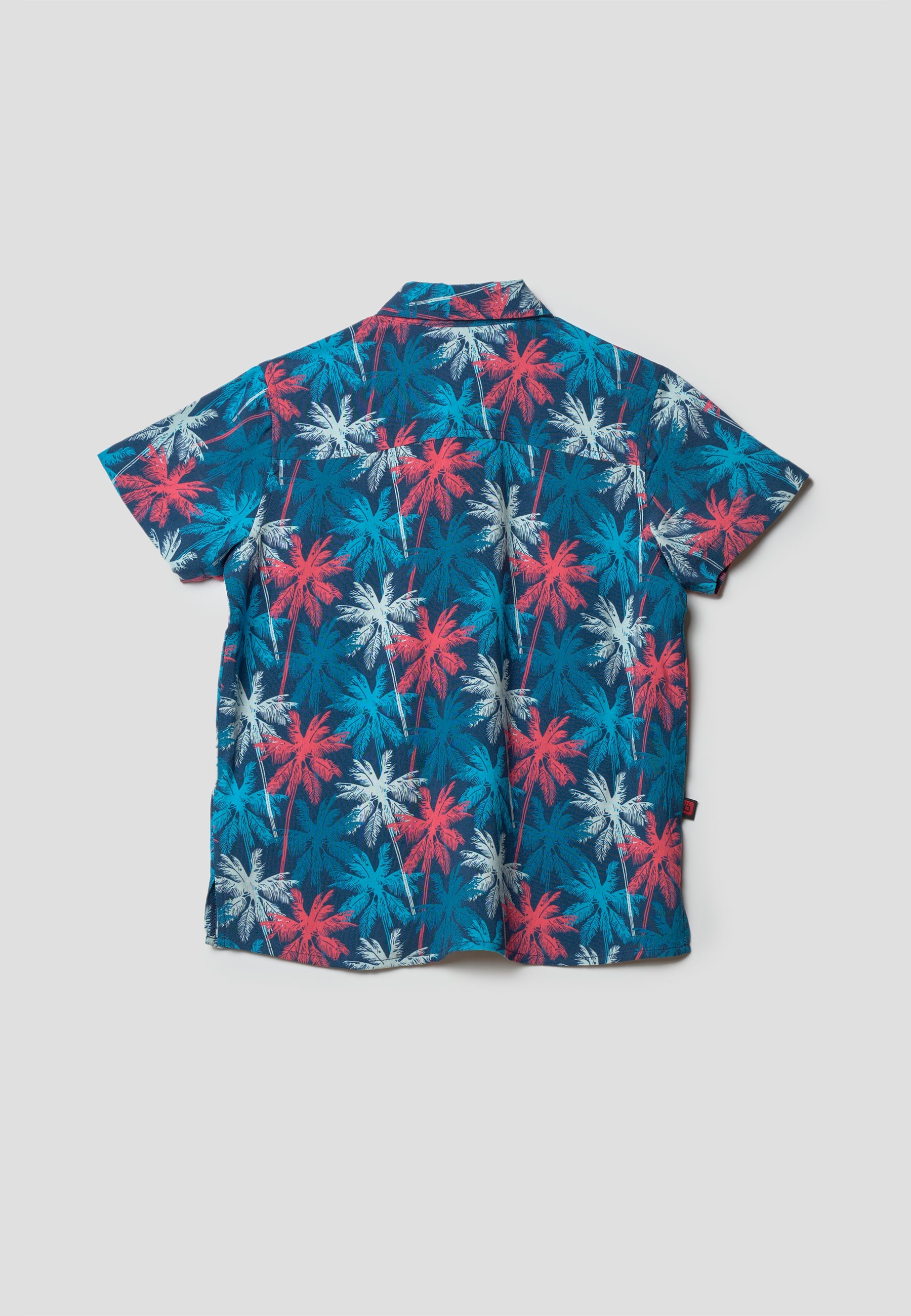 Camisa Niño Manga Corta Estampada Viscosa – Koroshi 2614CC01