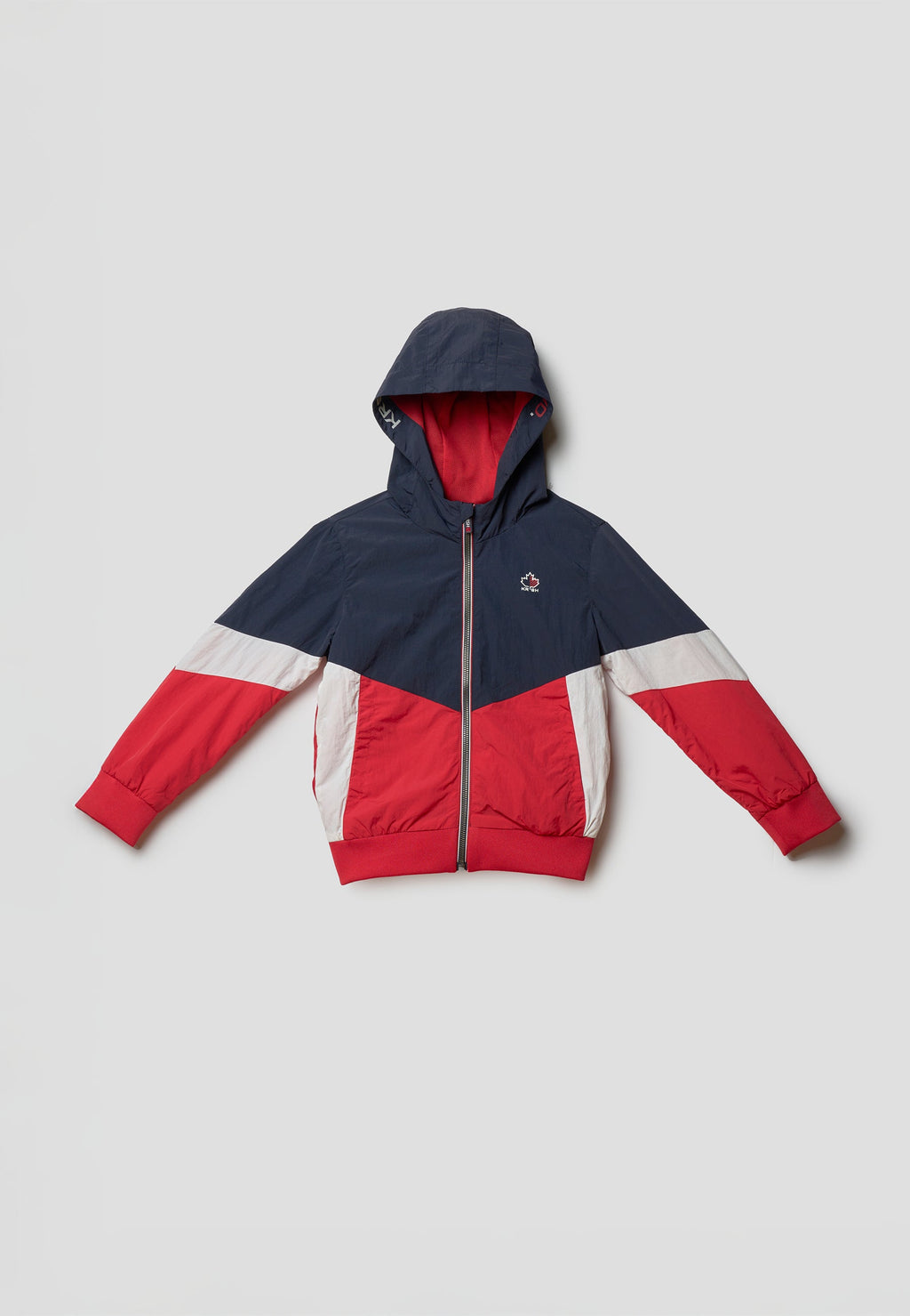 Chaqueta Niño con Capucha y Cremallera – Koroshi Navy