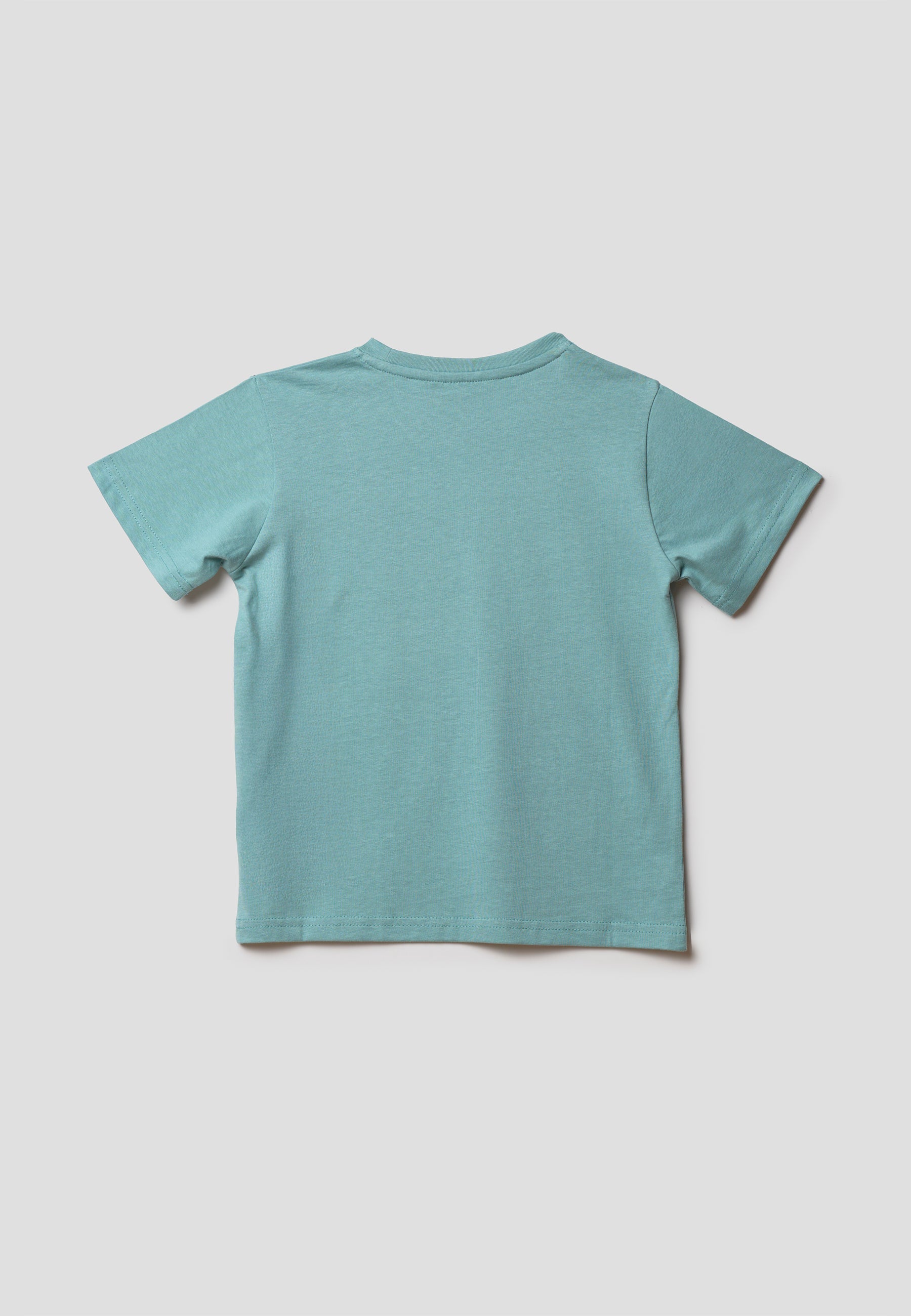 Camiseta Niño Manga Corta Estampada Algodón – Koroshi Verde