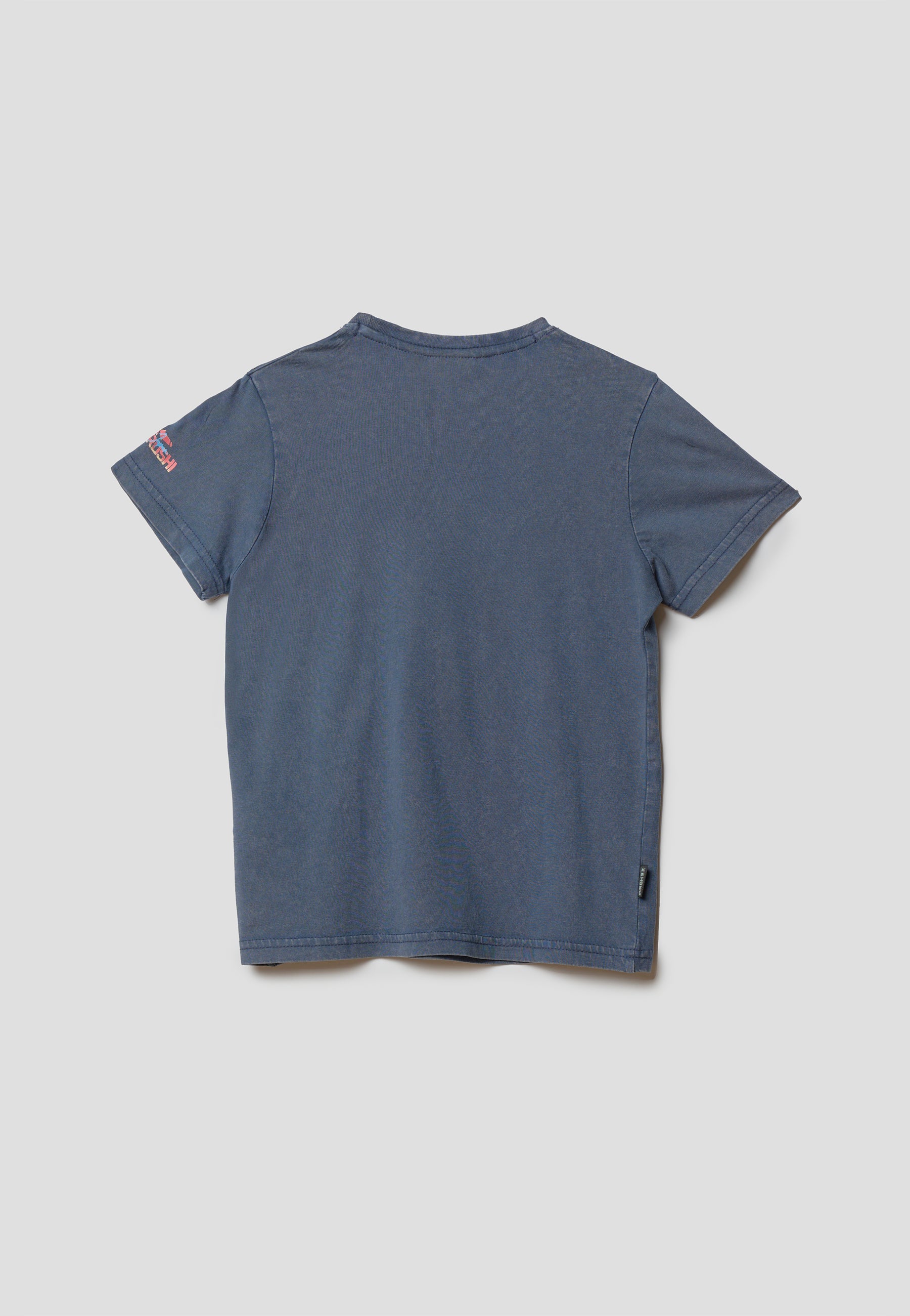Camiseta Niño Manga Corta Estampada – Koroshi Índigo