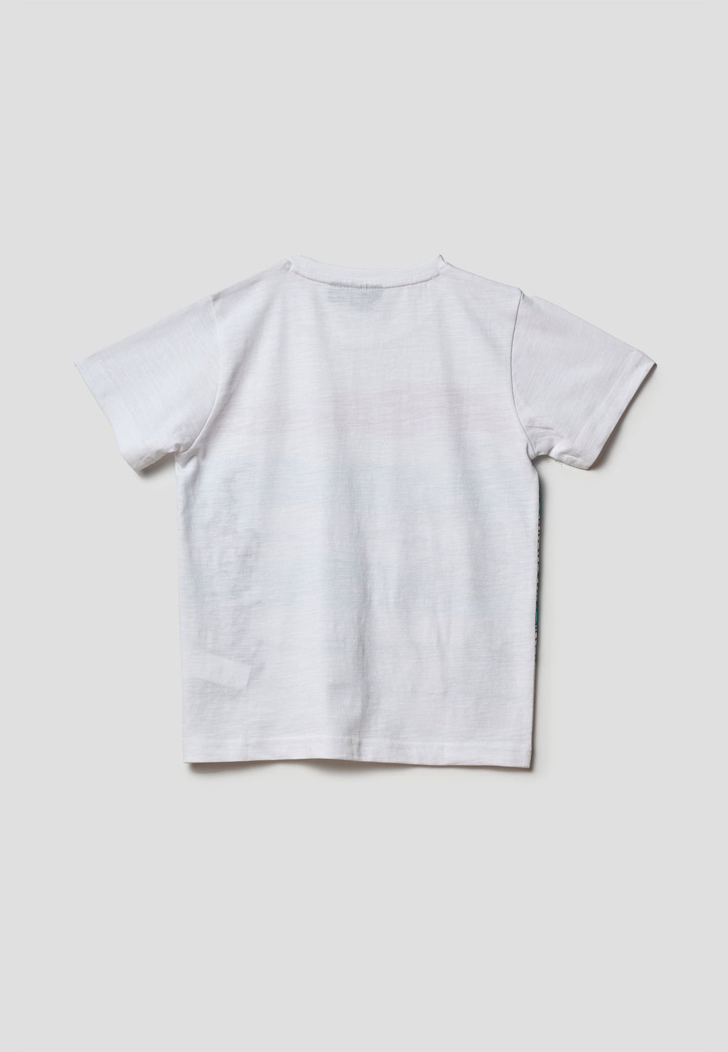 Camiseta Niño Manga Corta Palmeras – Koroshi Blanco
