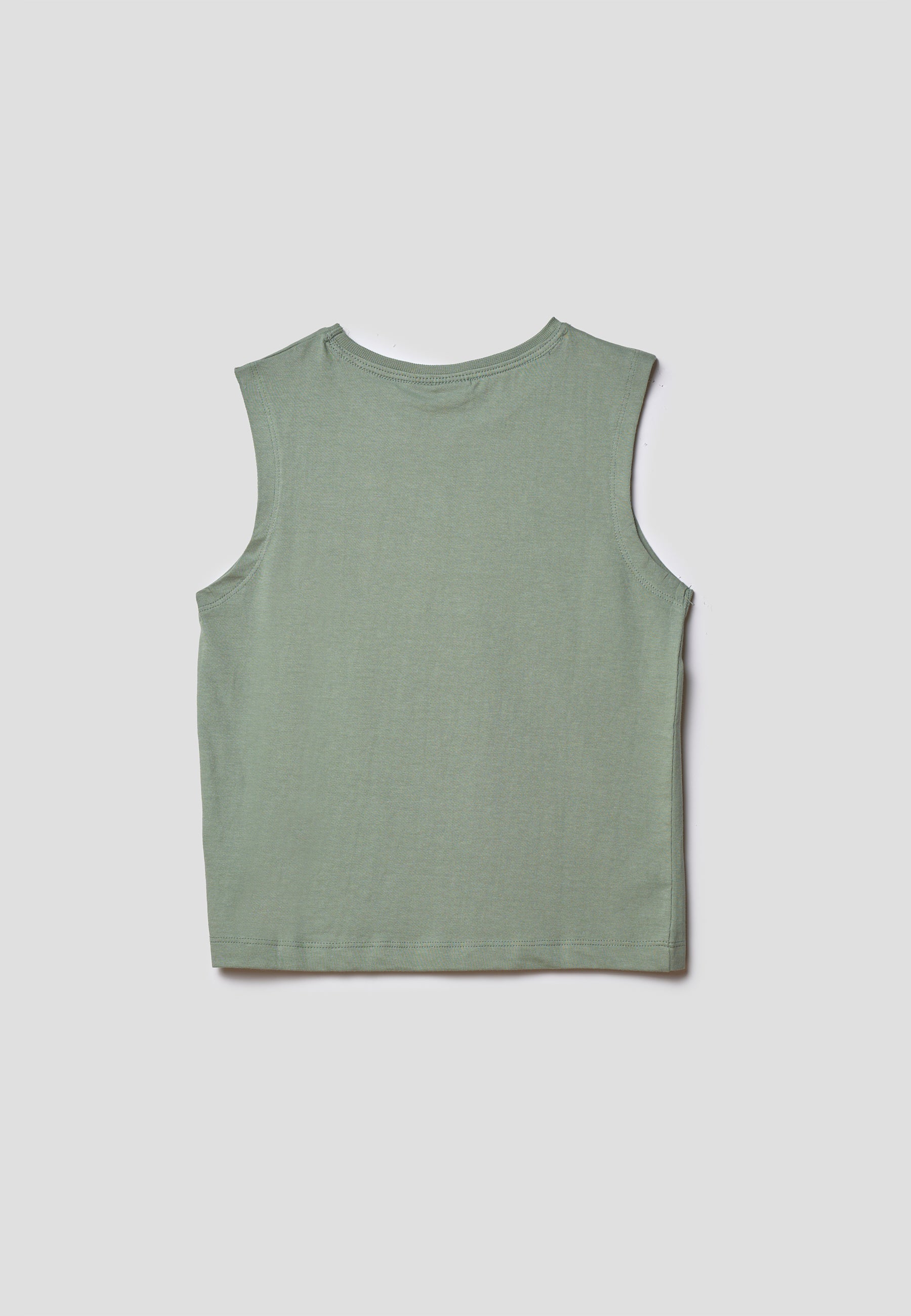 Camiseta Niño Sin Mangas Estampada – Koroshi Kaki