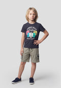Pantalón Corto Cargo Niño Algodón – Koroshi Kaki