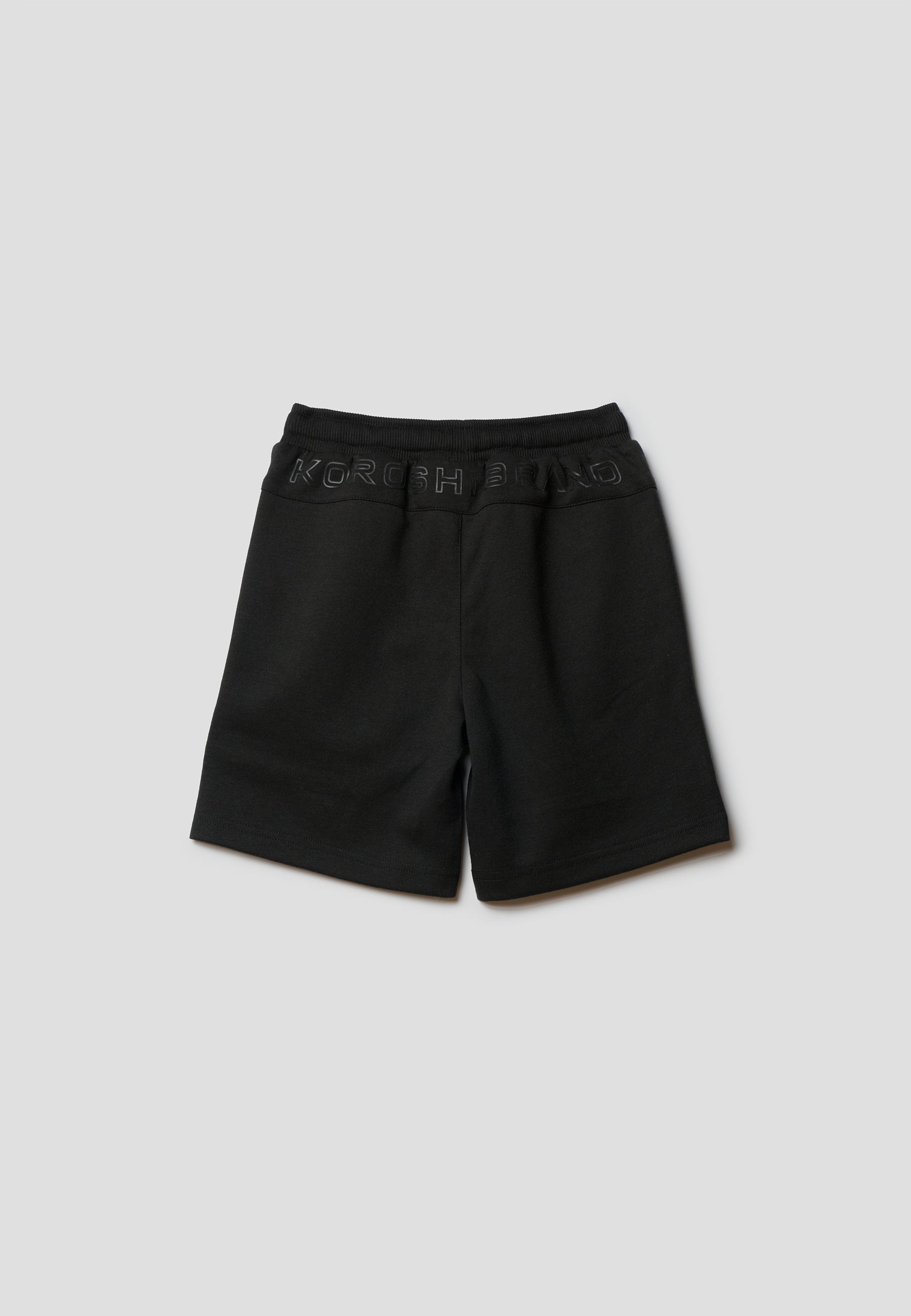 Bermuda Niño Cintura Elástica Cordón – Koroshi Negro