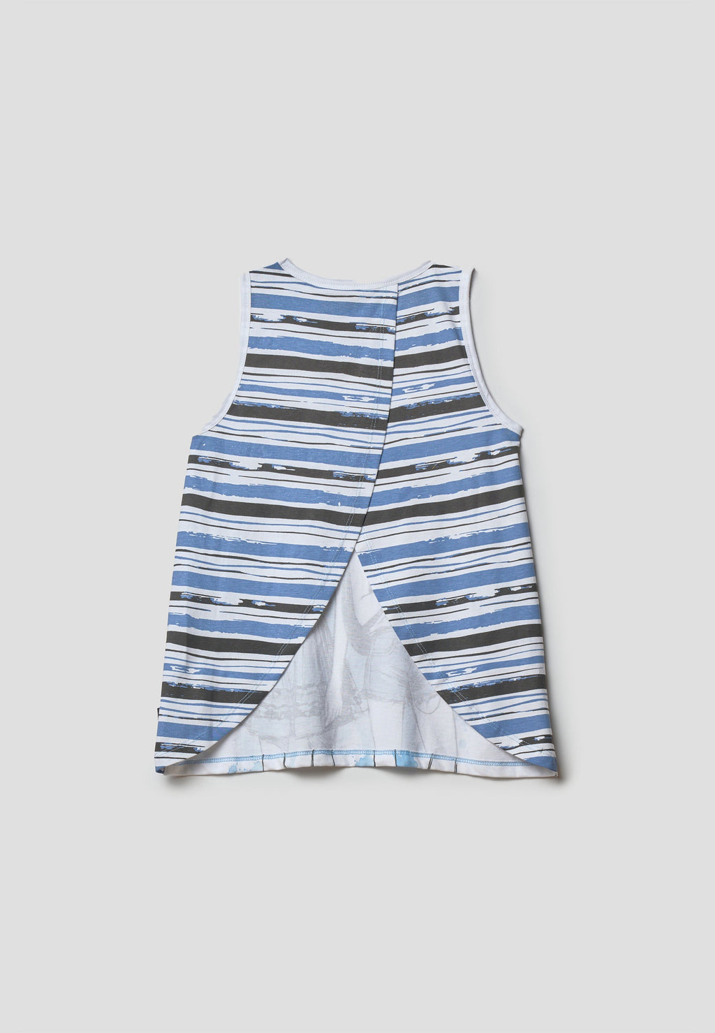 Top de tirantes estampado azul niña | Koroshi