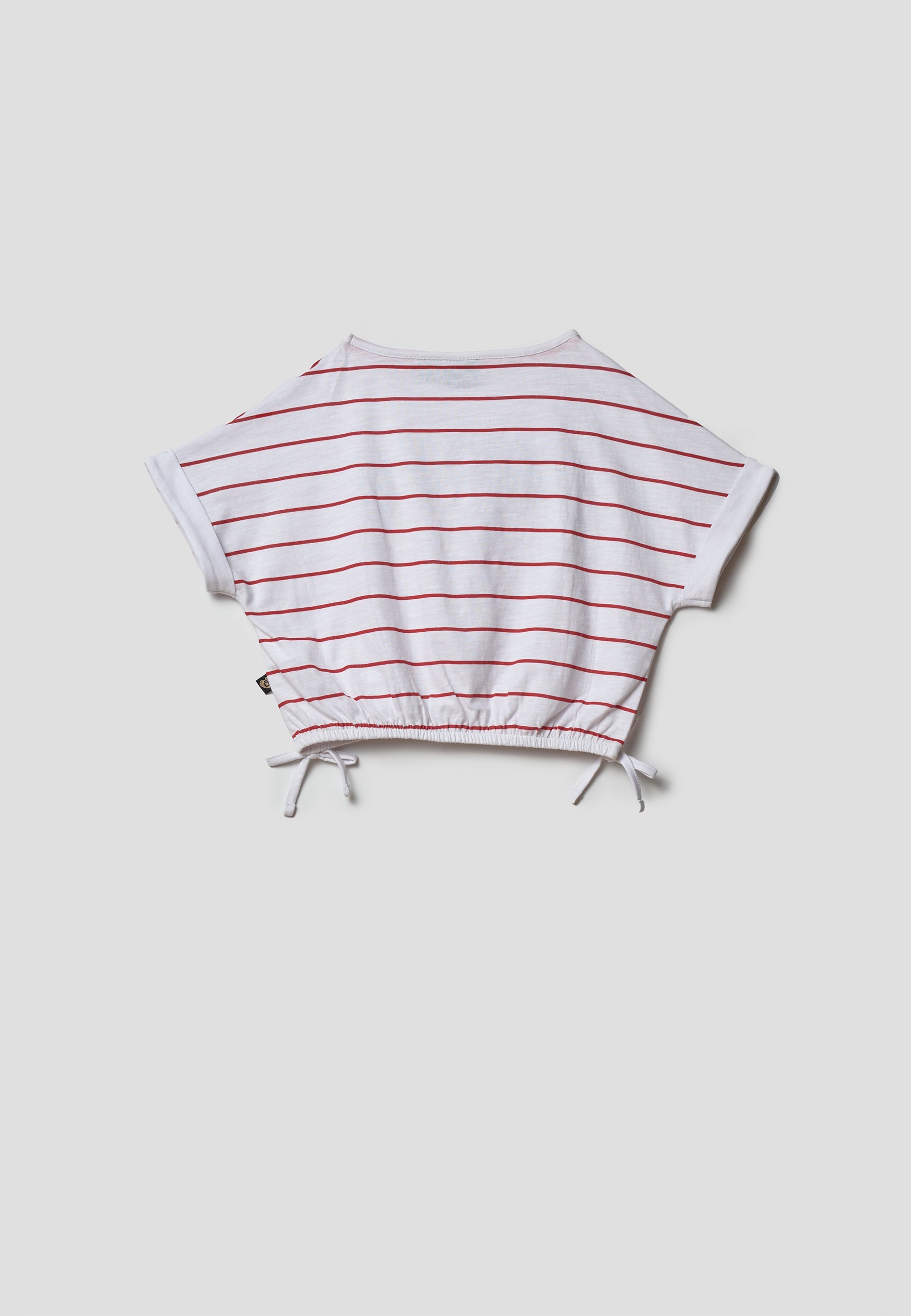Top de rayas blanco niña | Koroshi