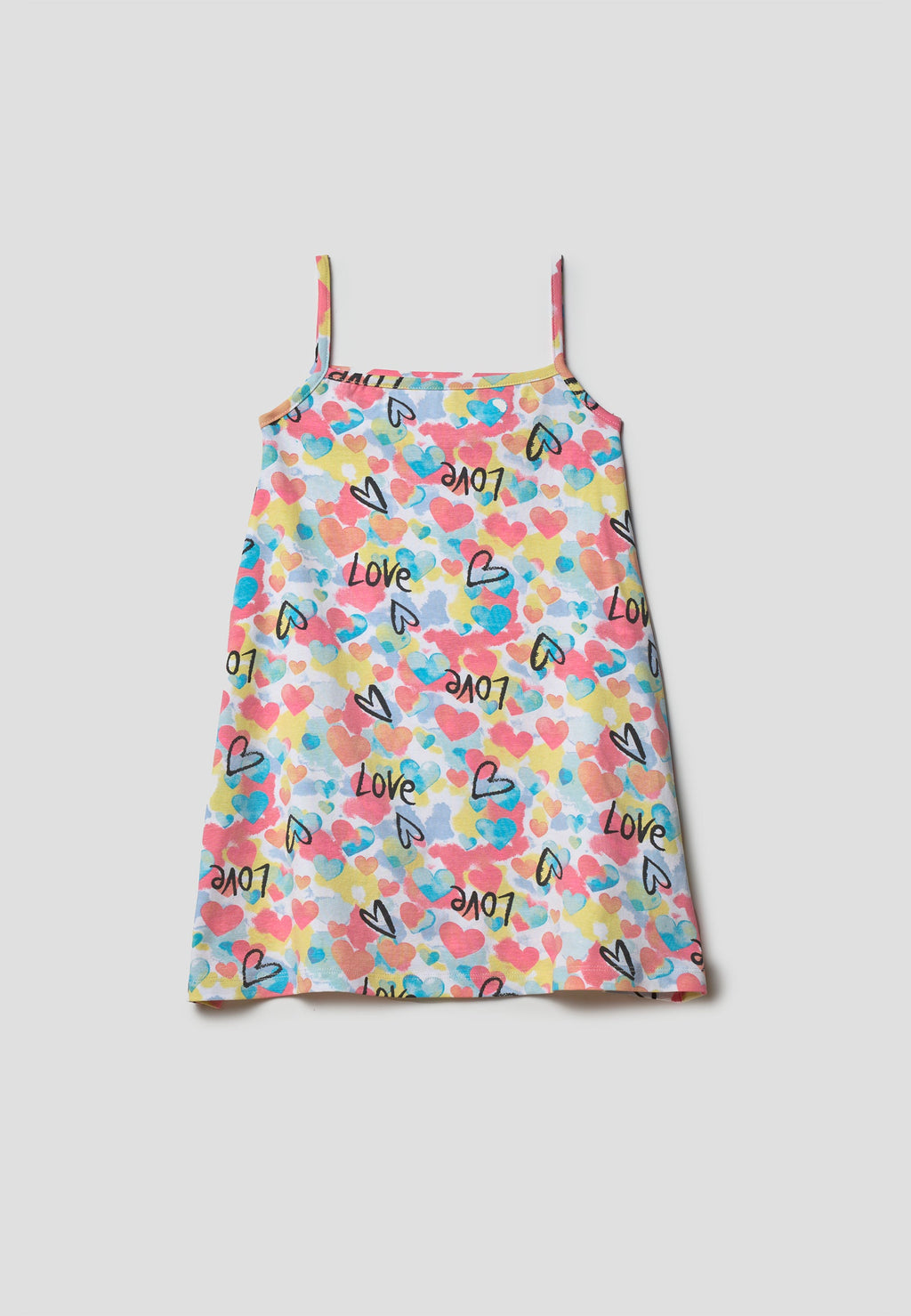 Vestido de tirantes estampado floral niña | Koroshi