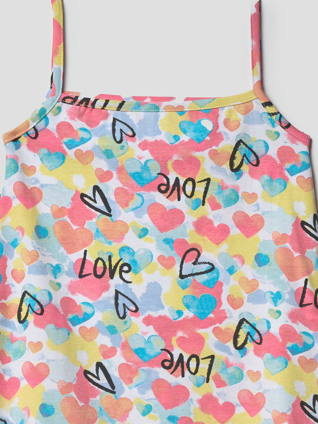 Vestido de tirantes estampado floral niña | Koroshi