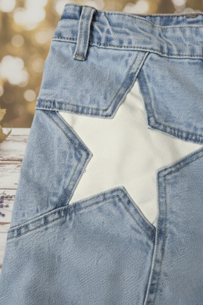 Vaquero Con Estrellas Blancas