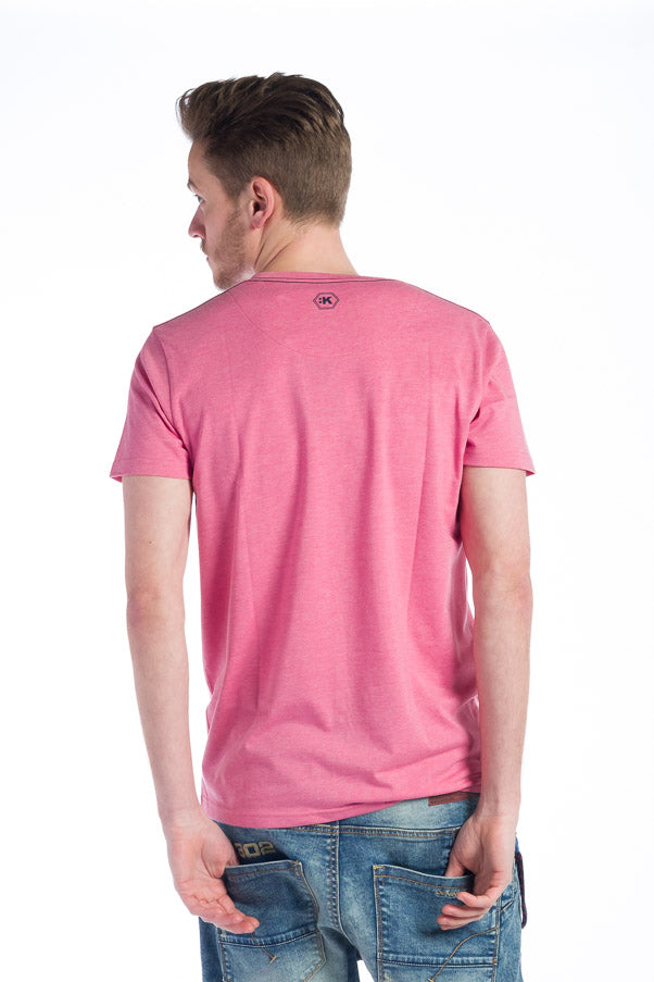 Camiseta básica estampada logo koroshi hombre