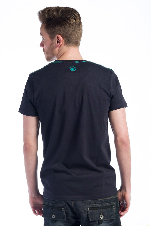 Camiseta básica estampada logo koroshi hombre