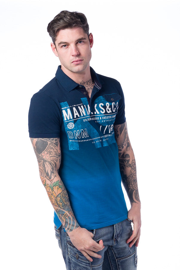 Polo piqué algodón hombre estilo nautico