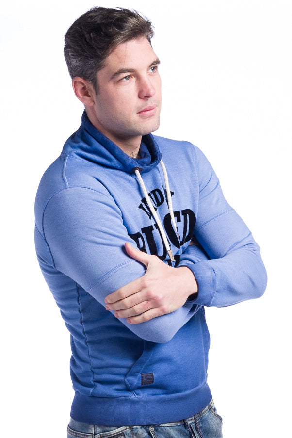 Sudadera cuello chimenea hombre garment gye