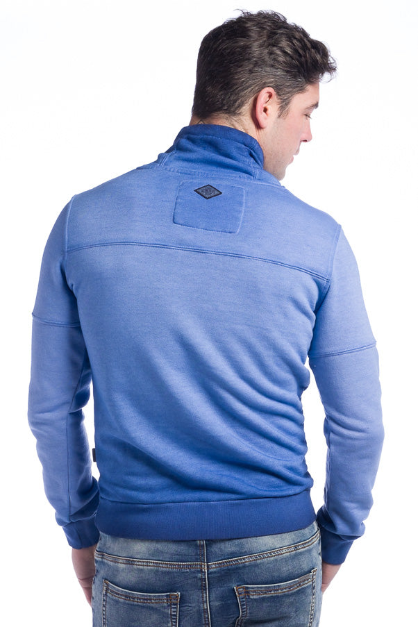 Sudadera cuello chimenea hombre garment gye