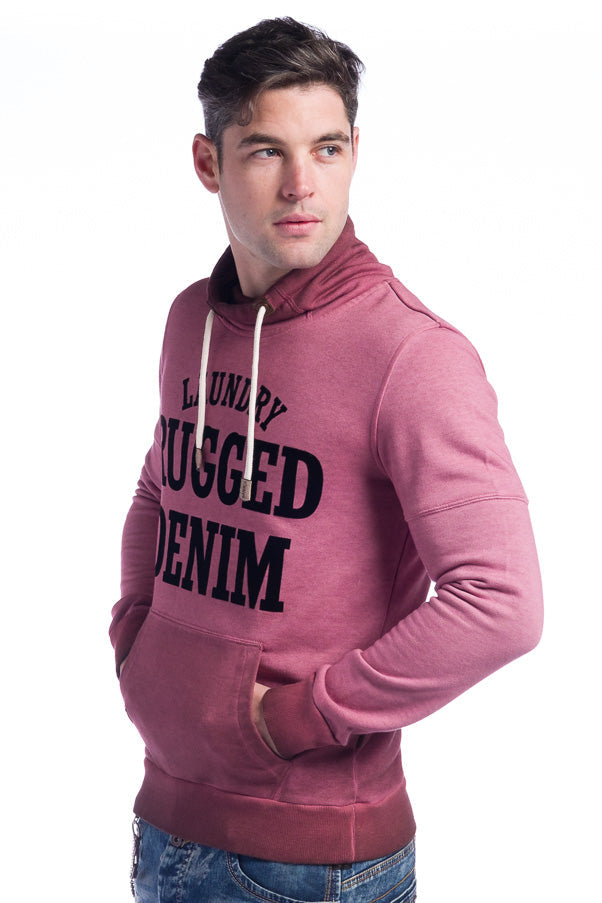 Sudadera cuello chimenea hombre garment gye