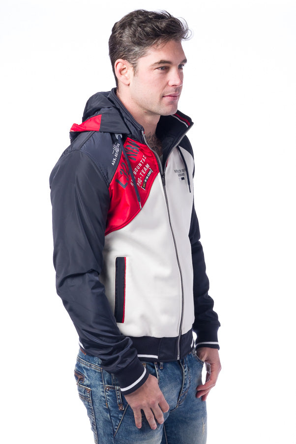 Chaqueta sport sudadera cremallera con capucha | hombre
