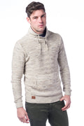 Jersey punto tricot cuello smoking hombre