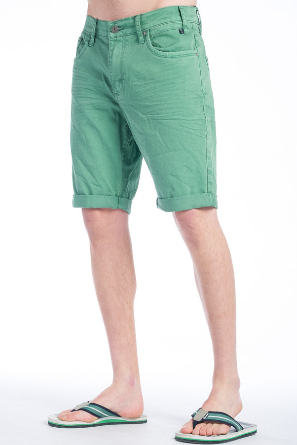 Bermuda Cinco Bolsillos de Algodón con Vuelta Hombre – Koroshi 28322