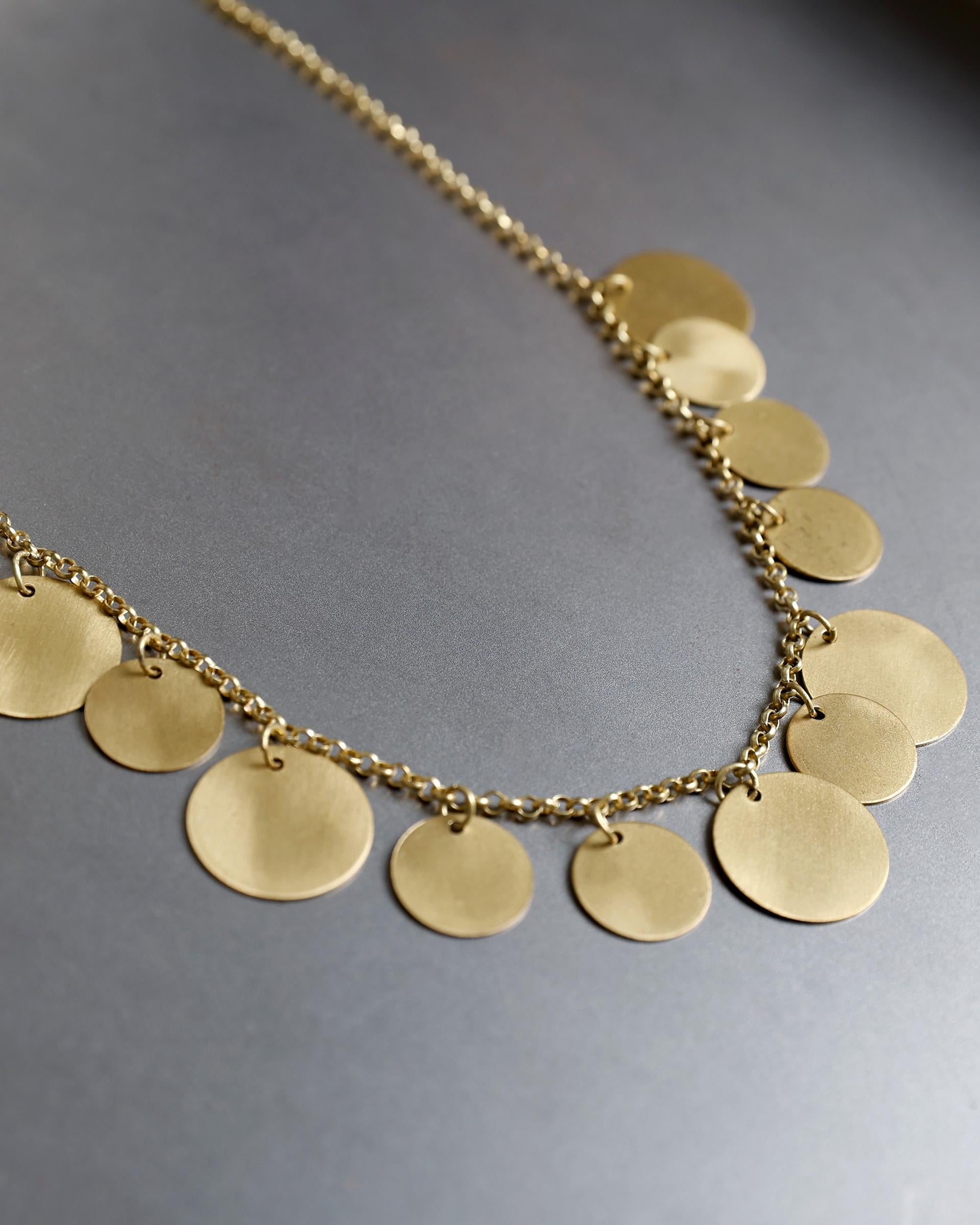 Collar Círculos Oro