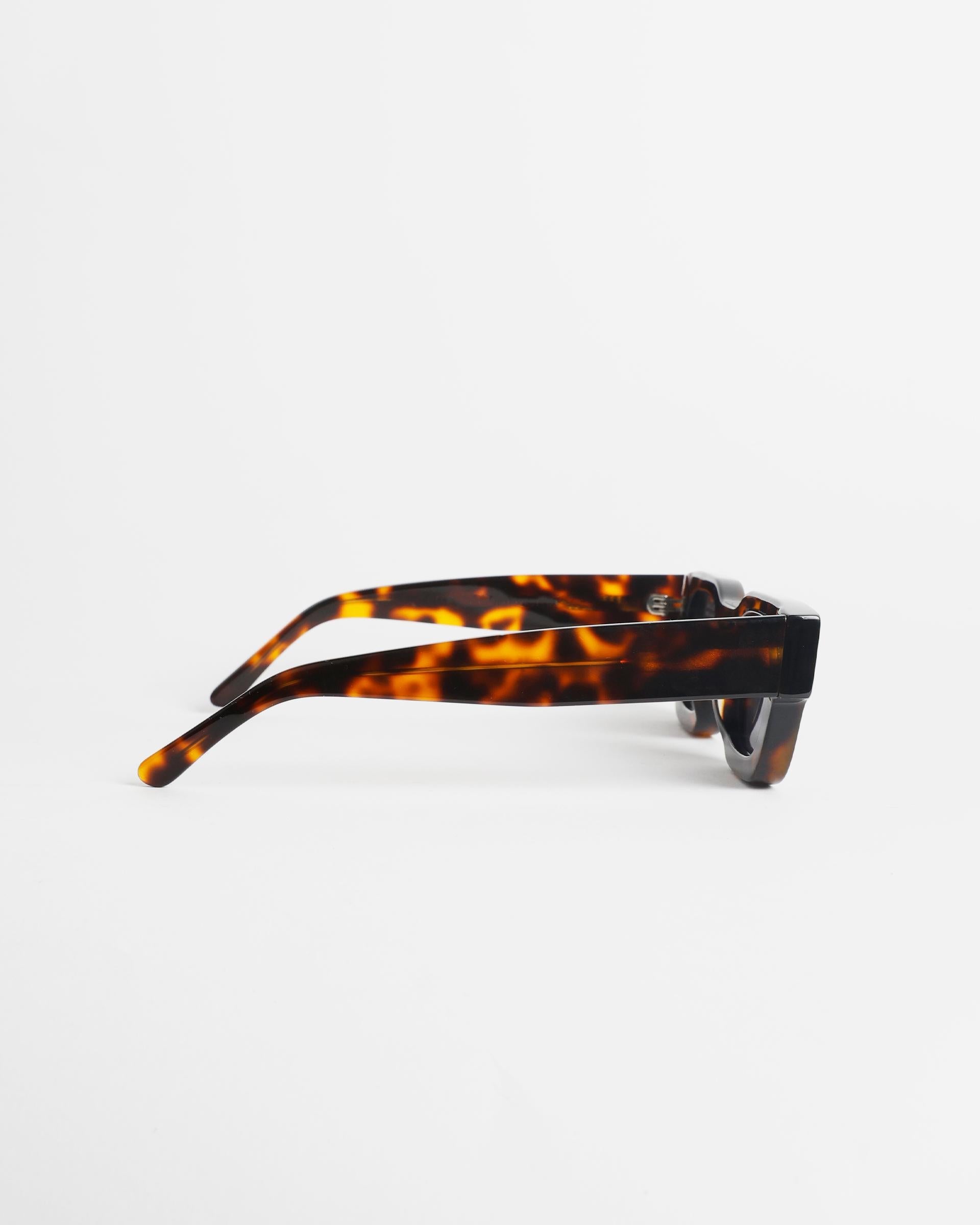 Gafas Rectangulares Marrón