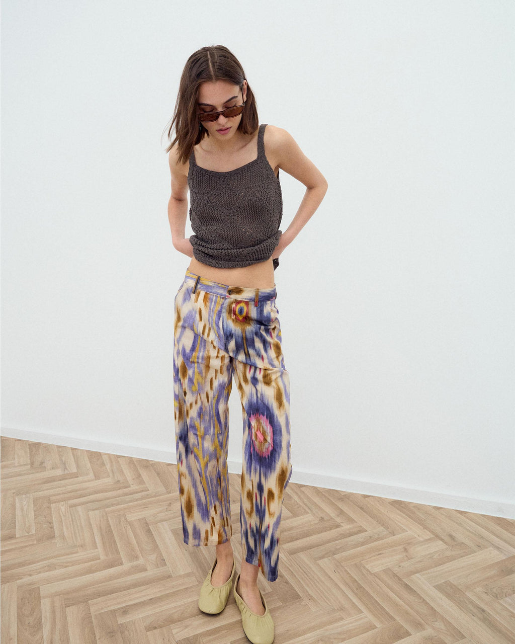 Pantalón Étnico Tye Dye Multicolor