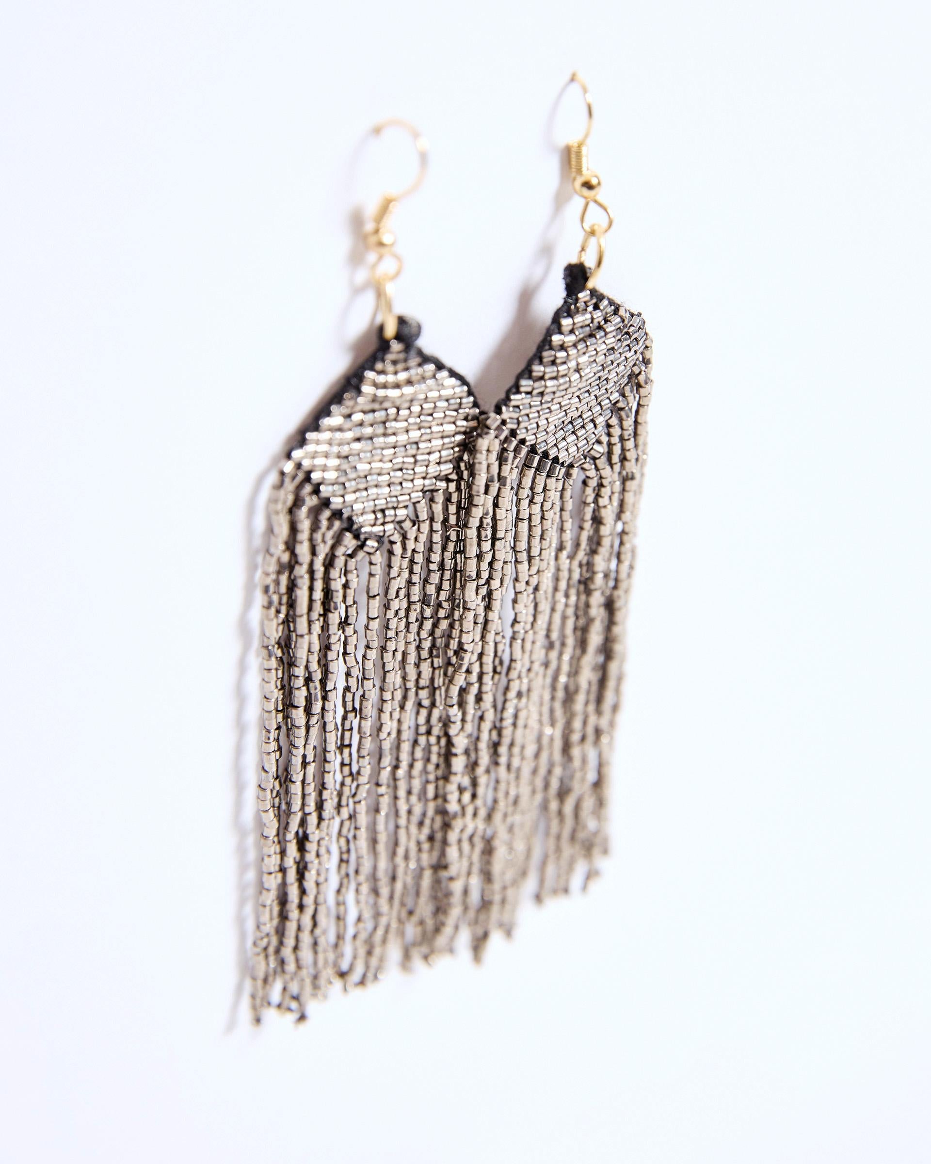 Pendientes Étnico Plata