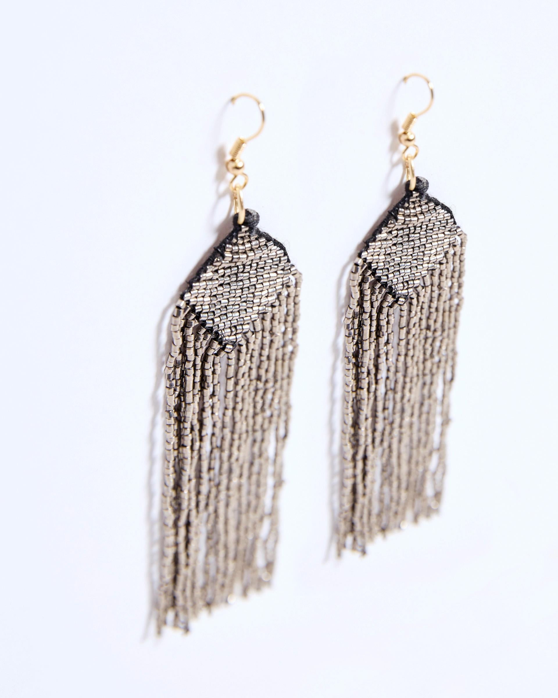 Pendientes Étnico Plata