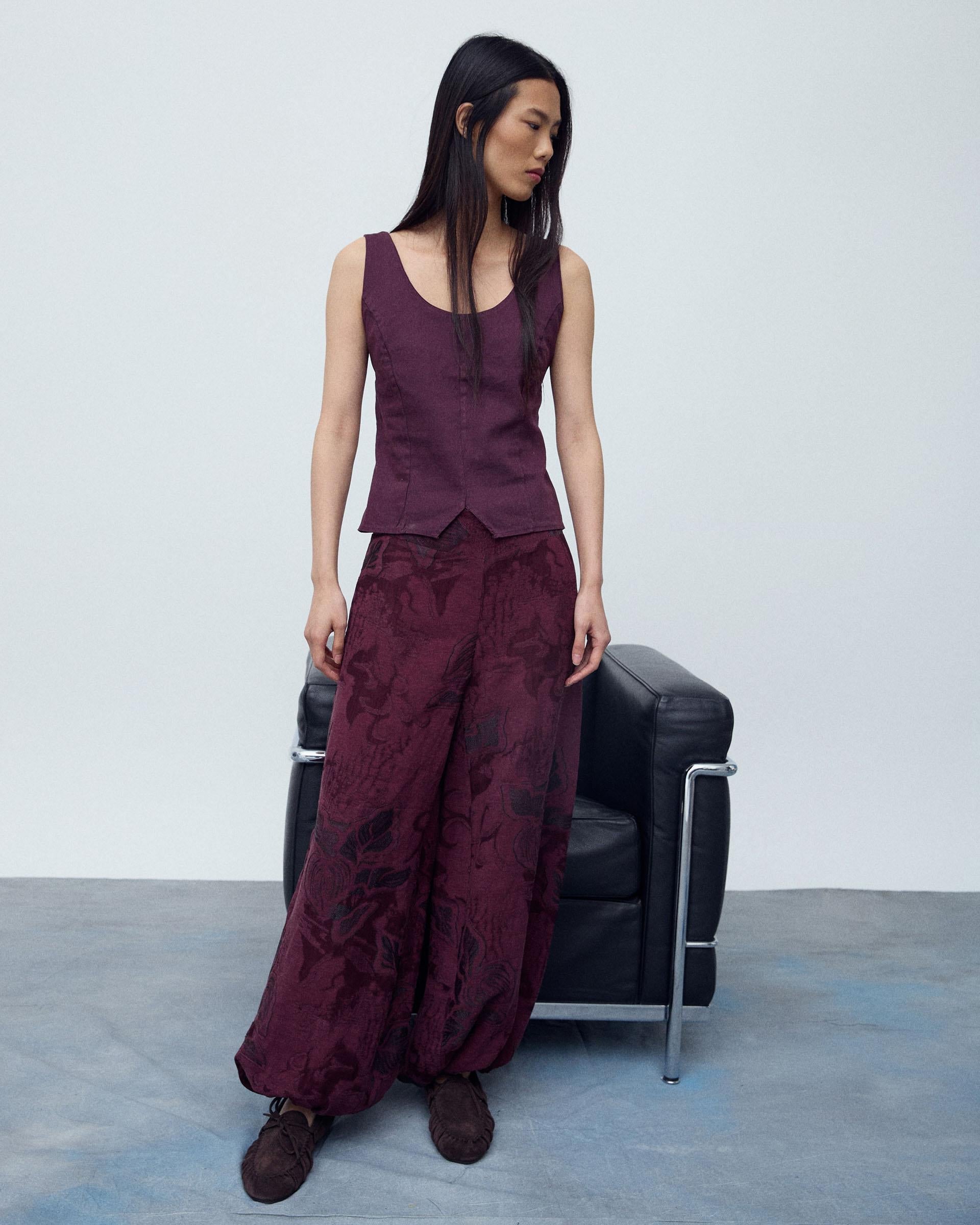Top Corsetero Morado