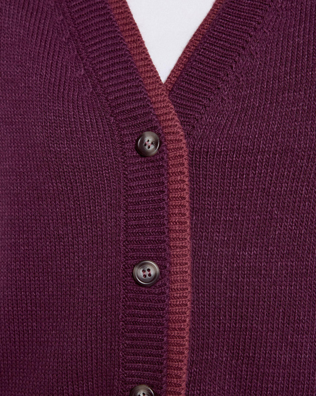 Chaqueta Contrastes Bicolor Morado