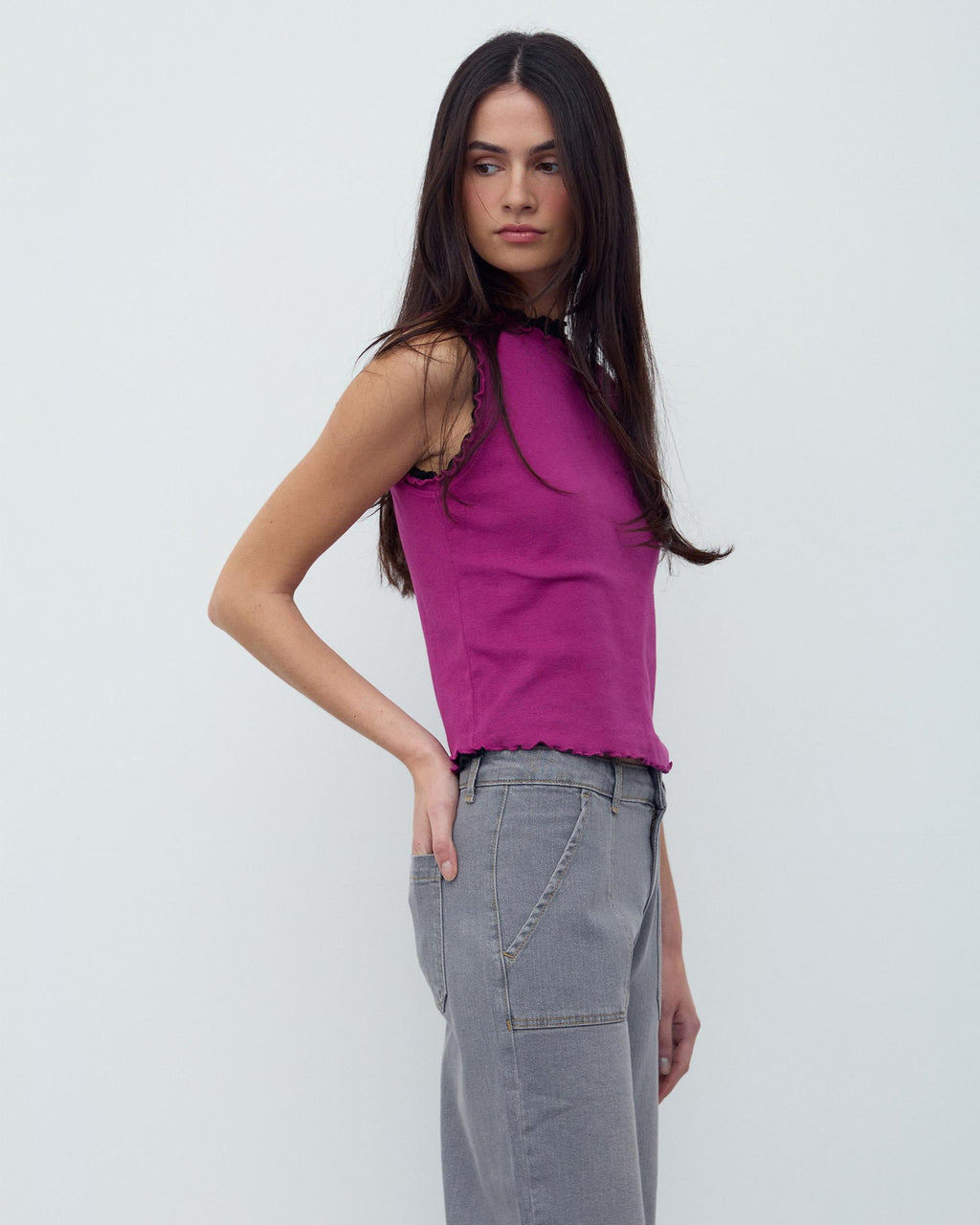 Jeans Denim Worker Gris
