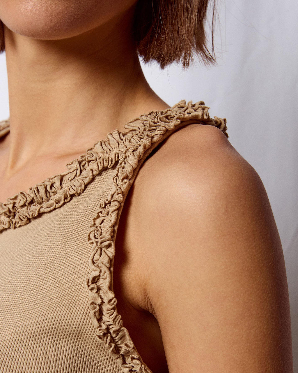 Camiseta Tank Volante Taupe