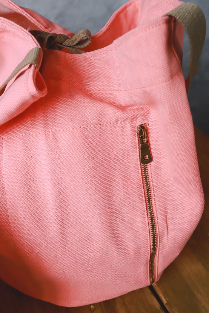 Bolso de playa oversize verde mint con opción de personalizar
