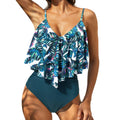 Ruffle One-Piece Ruched Swimsuits